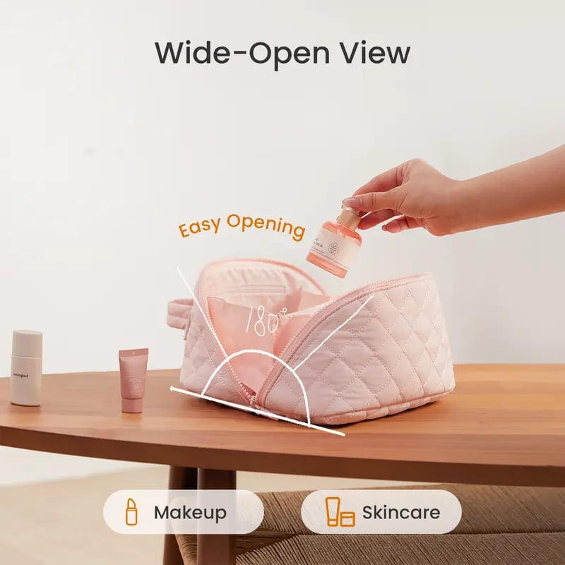 💋 Travel Makeup Bag for Woman