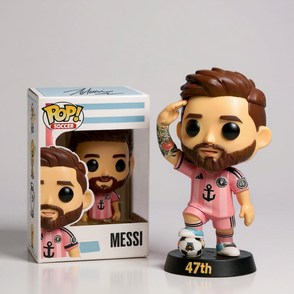 🔥 🐐 Messi 47th Trophy Collector Figure ✨️