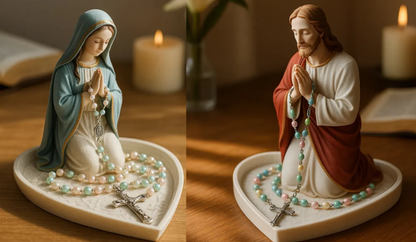 🏆🏆Virgin Mary Rosary Holder - With Necklace
