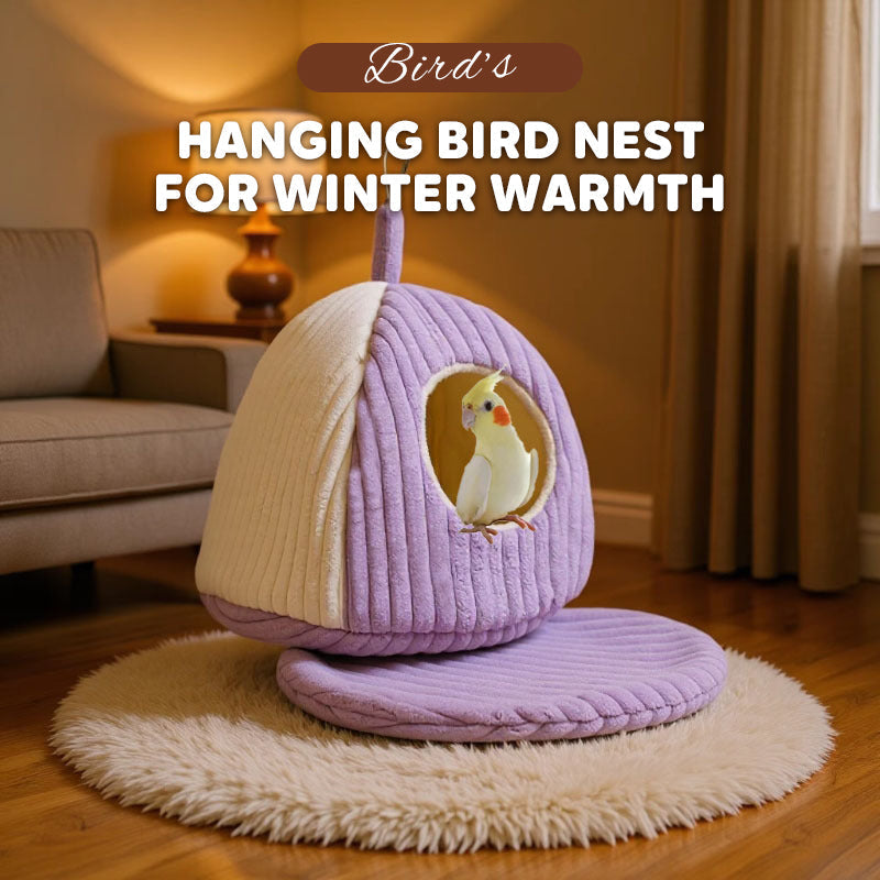 Hanging Bird Nest for Winter Warmth✨
