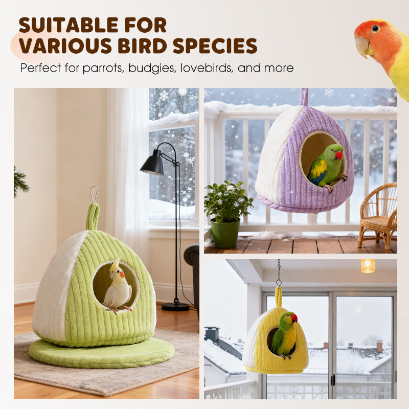 Hanging Bird Nest for Winter Warmth✨