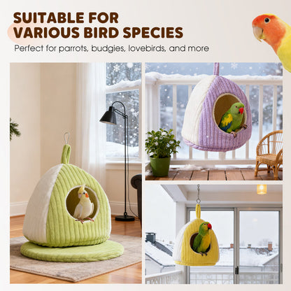 Hanging Bird Nest for Winter Warmth✨