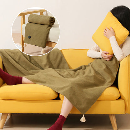 Portable Soft Zipper Electric Heated Blanket Shawl✨